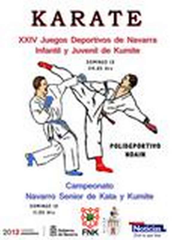 Resultados del Campeonato Navarro Senior, Pre- Kumite Infantil y Kumite Juvenil